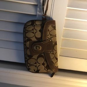 Coach wristlet